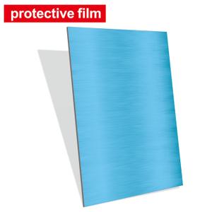 2PCS 8"x10"x1/32 Stainless Steel Metal Plates for Magnetic Mount Board Wall,Tickness 0.8mm 430 Stainless Steel Shim Stock Plates for Crafting, Kitchen, Office
