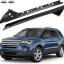 Windshield A-Pillar Molding Trim Kit Compatible with Ford Explorer 2011-2019,Front Outer & Inner Right Passenger Side,BB5Z7803144AA BB5Z-7803136-AA BB5Z7803136BA BB5Z-7803144-AA 926-451