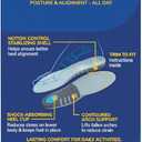 Dr. Scholls Flat Feet Support Insoles for Men, Size 8-14: Immediately Relieve Discomfort, Cradle Feet & Improve Ankle Alignment, Due to Overpronation, Low & Fallen Arches, Reduces Lower Body Stress