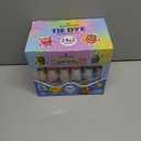 24 Colors Tie Dye Kit, Tie Dye Set for Kids, Pre-Filled Bottles, Non Toxic Permanent Fabric Dye Art Set, Easy DIY Fabric Art - Create Fun (24 Colors)