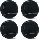 Magicorange 4 PCS Precut Walker Tennis Balls for Furniture Legs and Floor Protection, Heavy Duty Long Lasting Felt Pad Glide Coverings, 2.5 inch