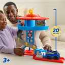 Paw Patrol Lookout Tower, 20-Inch Tower with Chase Action Figures, Rescue Vehicle & Launcher, Kids Toys for Boys & Girls Ages 3 and Up