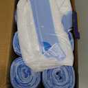 240 Count 5 Gallon Trash Bags Drawstring 1.1 Mil - 18 Liter Small Garbage Bags for Bathroom, Strong Unscented White Plastic Wastebasket Bin Liners for Kitchen Office Toilet and Bedroom