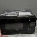 TOSHIBA Small Microwave Oven with 11 Power Levels, ChefDefrost, Sound On/Off & Eco Mode, Cu Ft, 700W, Black, MM-EM07PA(BK), 0.7 Cu.Ft