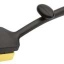 Cuisinart Grill Steam Cleaner Brush, Bristle Free Cleaning Brush for All Grills, Perfect Worry-Free Grill Brush Accessories for BBQ, Clean Cast Iron Grates, Stainless Steel, Porcelain (Black/Yellow)