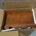 Essenya Tea Bag Organizer, Tea Organizers and Storage, Tea Box Organizer Storage Box, Tea Station Organizer for Countertop, Tea Caddy for Wood Tea Holder Organizers for Removable Drawer (Brown)