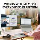 Logitech Brio 101 Full HD 1080p Webcam for Meetings, Streaming, Desktop, Laptop, PC - Built-in Mic, Shutter, Works with Zoom, Microsoft Teams, Nintendo Switch 2s New GameChat Mode, USB-A,-Black