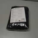 Navaris Compression Packing Cubes Set of 8 - Compressible Travel Bags for Packing Many Sizes - Lightweight Compression Travel Organizer Suitcase Carry On Luggage Backpacks - Black