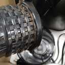 SUSTEAS Cold Press Juicer, 300W, 5.3" Large Feed Chute, 1.5L Capacity, Automatic Feeding, High Yield, Easy to Clean, Ideal for Whole Fruits & Vegetables, Black