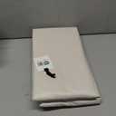 100% Blackout Shield Linen Blackout Curtains for Bedroom 96 Inches Long, Back Tab/Rod Pocket Living Room Drapes, Thermal Insulated Blackout Curtains 2 Panels Set, 50" W x 96" L,Cream