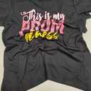 Cute Children Adult University Ball Lover Girl Art Cool This is My Prom Dress | Funny School Promenade Gift T-Shirt Size M