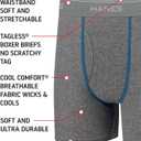 Hanes Boys' Underwear, Boxer Briefs for Boys and Toddlers, Soft Cotton, 7 and 10 Packs (M)