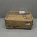 BUTUNITA Coffee Bar Station with 5 Tiers - Small Coffe Bar Kitchen Shelf with 4 S-Shaped Hooks - Corner Storage Baker's Rack for Small Spaces, Entryways, and Living Rooms