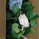 PRETYZOOM Wedding Artificial Rose Garland for Home Decor Faux Flower Vine for Romantic Wedding Centerpieces Beautiful Floral Decoration for Parties and Events