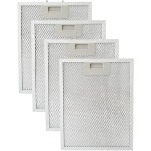 4 Pcs SB08087294 Range Hood Grease Filter Replacement Compatible with Broan Nutone RM523004 RM523604 RM524204, Fit for Kenmore 233.53363, Replaces B08087294 AP5614116 1373064, 11.75"x 9.40"