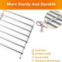 66044 Grill Warming Rack Stainless Steel for Weber Genesis II E-310, II E-315, II E-330, II E-335, II S-310, II S-335 (2017 and Newer), Replacement Part for Weber 66044