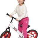 Balance Bike - 30.5 cm (12") Training Bikes for Kids and Toddlers - 1.8kg (4lbs) Kids' Balance Bike - Children Ages 3, 4, 5 - No Pedal Push Bicycle for Boys or Girls - Red