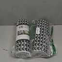 DII Fridge & Shelf Liner Collection Non-Adhesive, Cut to fit, Machine Washable, 12x20, Black Herringbone, 2 Piece