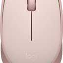 Logitech M170 Wireless Mouse for PC, Mac, Laptop, 2.4 GHz with USB Mini Receiver, Optical Tracking, 12-Months Battery Life, Ambidextrous - Rose