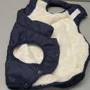 ASENKU Dog Winter Coat - Waterproof Windproof Dog Jacket, Warm Snowproof Doggie Puffer Vest for Cold Weather, Lightweight Snow Coats for Small Medium Large Dogs (2XL, Blue)