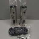 Electric Salt and Pepper Grinder Set, Pepper and Salt Shakers, Auto Pepper Mill with Rechargeable Base/Led Light/Adjustable Coarseness, Kitchen Essentials Ideal for Daily Use & New Home Gift (Stainless steel color)