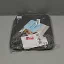 Medium Clear Travel Packing Cube/See-Through Clothes Organizer for Carry on & Checked Suitcase, RV or Camping/Transparent Storage Cell/Doll Storage/Game Day Stadium Approved (Gray)