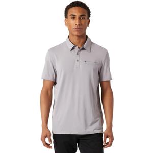 DKNY Mens Polo Shirts - Short Sleeve Quick Dri Fit Golf Polo Shirts for Mens | Performance Men's Polo Shirts with Pocket (Medium)