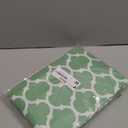 Smiry Rectangle Picnic Table Cover, Waterproof Elastic Fitted Camping Tablecloths for 6 Foot Tables, Wipeable Flannel Backed Vinyl Tablecloth Protector for Indoor, Outdoor (Sage Green, 30x72 Inches)