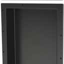Redi Niche Double Niche Recessed Shower Shelf- Black, Two Inner Shelves, 16-Inch Width x 26-Inch Height x 4-Inch Depth