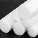 Foam Rope Caulk Crack Joint Filler Roll Seal Weather Strip 2 Inch x 6.6 Feet Backer Rod for Gaps and Joints, for Home Construction Car, White