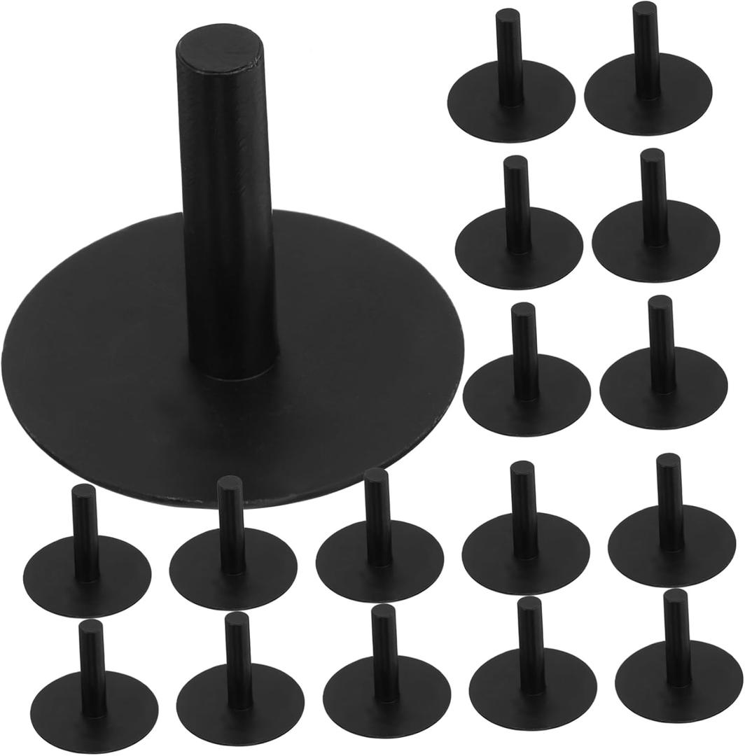 Totority Model Rack for Car 20pcs Black Plastic Duck Holders Multifunctional Support Stand for Decor Display