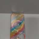 Cute Case for iPhone 17 Case for Women Girls [Compatible with Magsafe] Aesthetic Girly Trendy Glitter Sparkly Bling Magnetic Protective Phone Cover, Rainbow (iPhone 17 (6.3 inch)