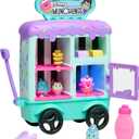 Just Play Disney Munchlings Ice Cream Cart, 13-Piece Color Change Figure Playset, Kids Toys for Ages 3 Up