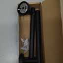 TocTen Bath Towel Bar - Thicken SUS304 Stainless Steel Bathroom Towel Holder, Towel Rod for Bathroom Heavy Duty Wall Mounted Towel Rack Hanger (18IN, Matte Black)