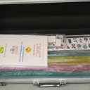 American Mahjong Set 166 Tiles 4 All in One Pusher Rack Combo (Aluminum Case), 20 inches x 8 inches x 4.5 inches