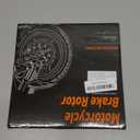220MM ATV Rear Brake Rotor Disc Compatible with Yamaha Banshee 350 1987-2006, Raptor 660R 2001-2005, Blaster 200 1988-2006, Warrior 350 1988-1989,Wolverine 350 1995-2005 OEM 2XJ-25831-50-00