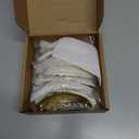 Goldenwarm 10 Pack Light Brass Bin Cup Pulls Light Brushed Gold Cabinet Pulls - LS0313BB76 Gold Cup Drawer Pulls Dresser Pulls Kitchen Furniture Hardware Closet Door Pulls, 3in Hole Centers