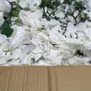 White Flowers Balls for Centerpieces: 6 PCS 15.7" Diam Flower Centerpieces for Tables in Wedding Reception Decorations Arrangement for Party Celebration Planners