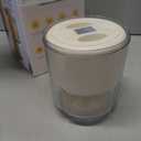 Portable Mini Washing Machine, Underwear Washing Machine Small Clothes Washer Makeup Brush Cleaner (Cream)