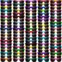 144 Pack Kids Neon Sunglasses Party Favors Bulk, 24 Colors Neon Party Sunglasses 80's Style Colorful Novelty Sunglasses Cool Sun Glasses for Classroom Prize, Goody Bag Filler, Birthday Party