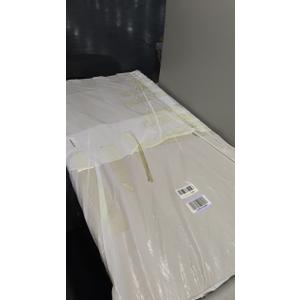 48" x 24" x 1/8" HDPE Plastic Sheet, High Density Polyethylene Sheet Cutting Board White Solid Block, [for DIY, Home Floor]