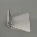 Umbra 330639-560 Conceal Floating Bookshelf, Set of 2, Small, Silver