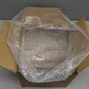 Disposable Face Towel Holder, Acrylic Storage Box for Clean Skin Club Face Towels, Laundry Sheet Holder, Dryer Sheet Holder, with Movable Dividers and Small Diamond Handles Acrylic Towel Container Box