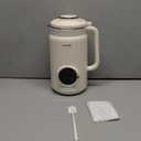 34 oz Nut Milk Maker Machine, 8 in 1 Soy Milk Maker with Nut Milk Bag, Plant Based Milk Maker for Almond, Oat, with Delay Start/Keep Warm/Self Cleaning, Cream