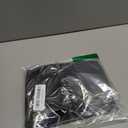 ANZNKU Black Party Favor Bags 50 PCS 8"x11", Goodie Bag for Easter Candy Treat Craft Jewelry, Plastic Gift Bags with Die Cut Handles for Birthday, School Events & Small Business, Wedding