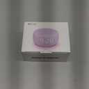 Buffbee Sound Machine & Alarm Clock 2-in-1, 0-100% Clock Face Brightness, Bottom Colored Light, Sleep Timer, Precise 30-Level Volume White Noise Machine, Digital Alarm Clocks for Bedrooms - Purple