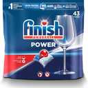 Finish Power - 43ct - Dishwasher Detergent - Powerball - Dishwashing Tablets - Dish Tabs, (Pack of 4)