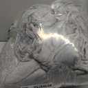 BEDELITE Fleece Sheets Queen Size Bed Set, Super Soft and Warm Fuzzy Plush Queen Sheet Set 4 Piece for Winter Gift & Decor , Includes 1 Deep Pocket Fitted Sheet, 1 Flat Sheet and 2 Pillowcases (Grey)