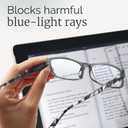 Gaoye 2.0 Reading Glasses for Women, 6 Pack Fashion Readers, Spring Hinge Eye Glasses, Blue Light Reading Glasses