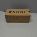 ONCAI Women's Slide Sandals Trendy Square Summer Flat Dressy Sandals for Women 2025 Cross Strappy Open Split-Toe Ring with Slip-on Rubber Soles (9)